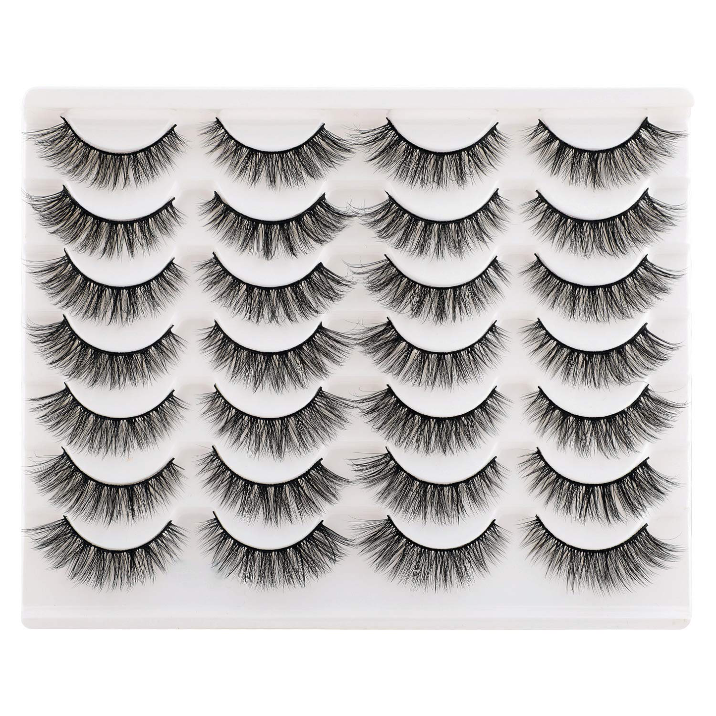 Newcally Lashes False Eyelashes Natural 14 Pairs Pack