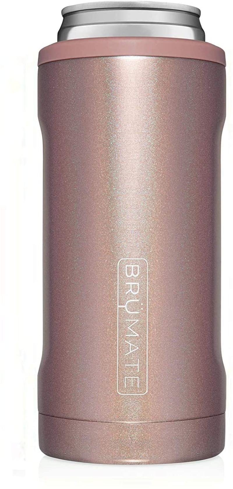 BrüMate Hopsulator Slim Double-walled Stainless Steel Insulated Can Cooler for 12 Oz Slim Cans