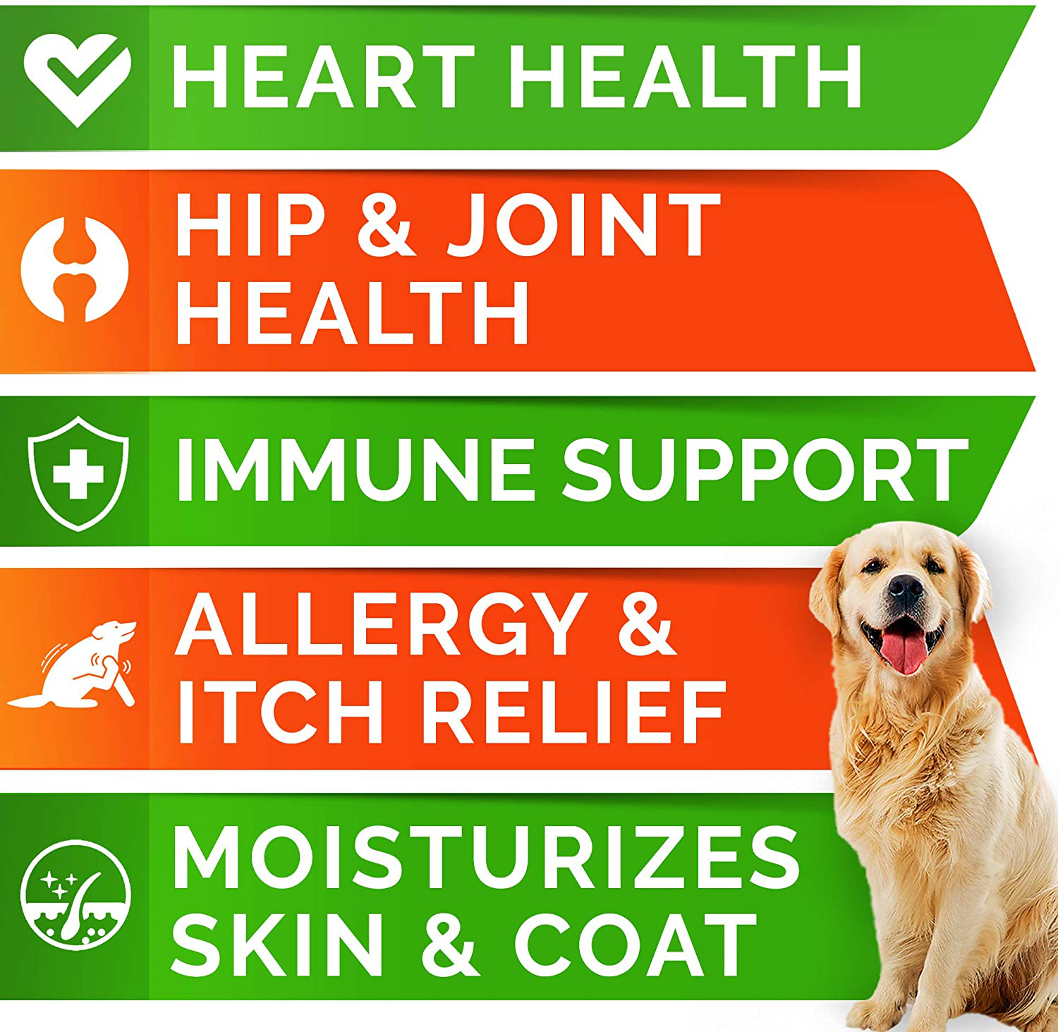 Omega 3 Treats for Dogs - Allergy Relief, Joint Health, Itch Relief, Shedding, Skin, Coat Supplement - Alaskan Salmon Oil Chews
