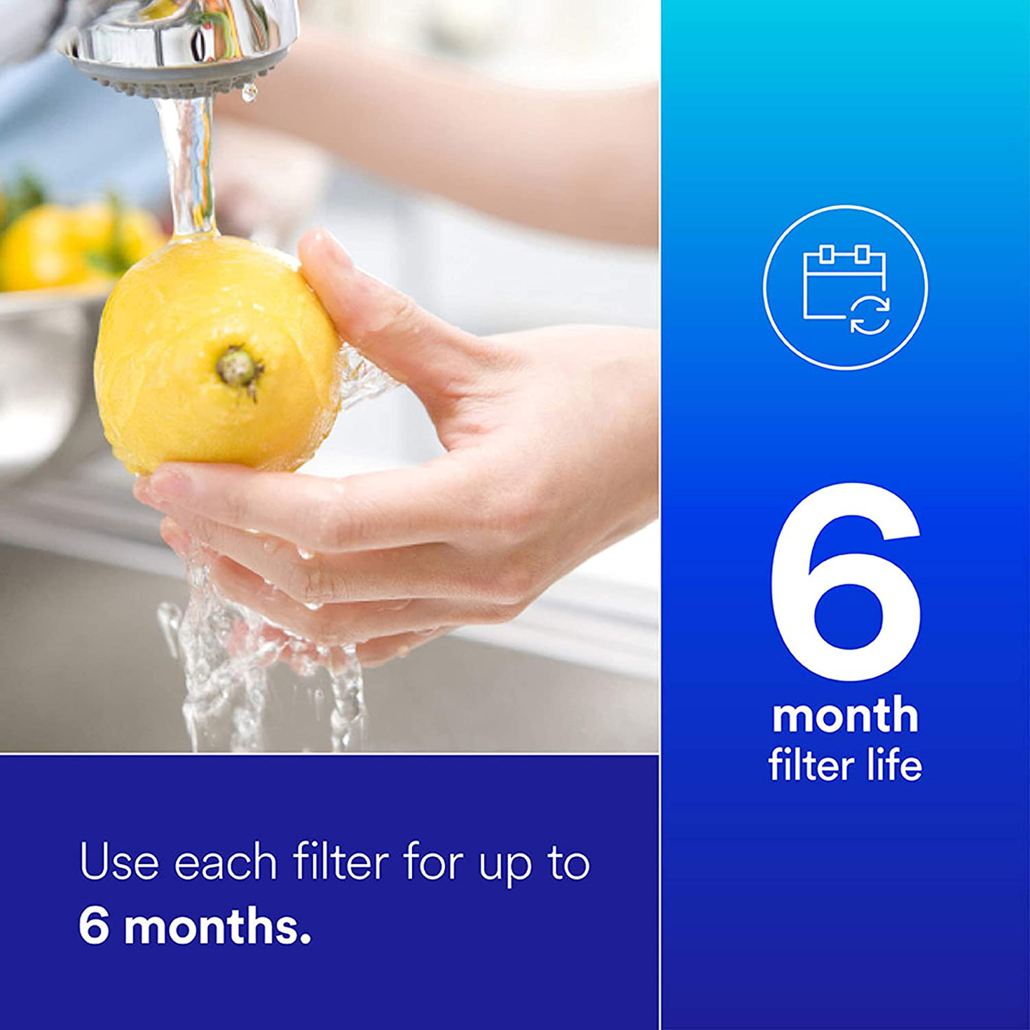 Filtrete Advanced Under Sink Quick Change Water Filtration Filter 3US-PF01, for use with 3US-PS01 System