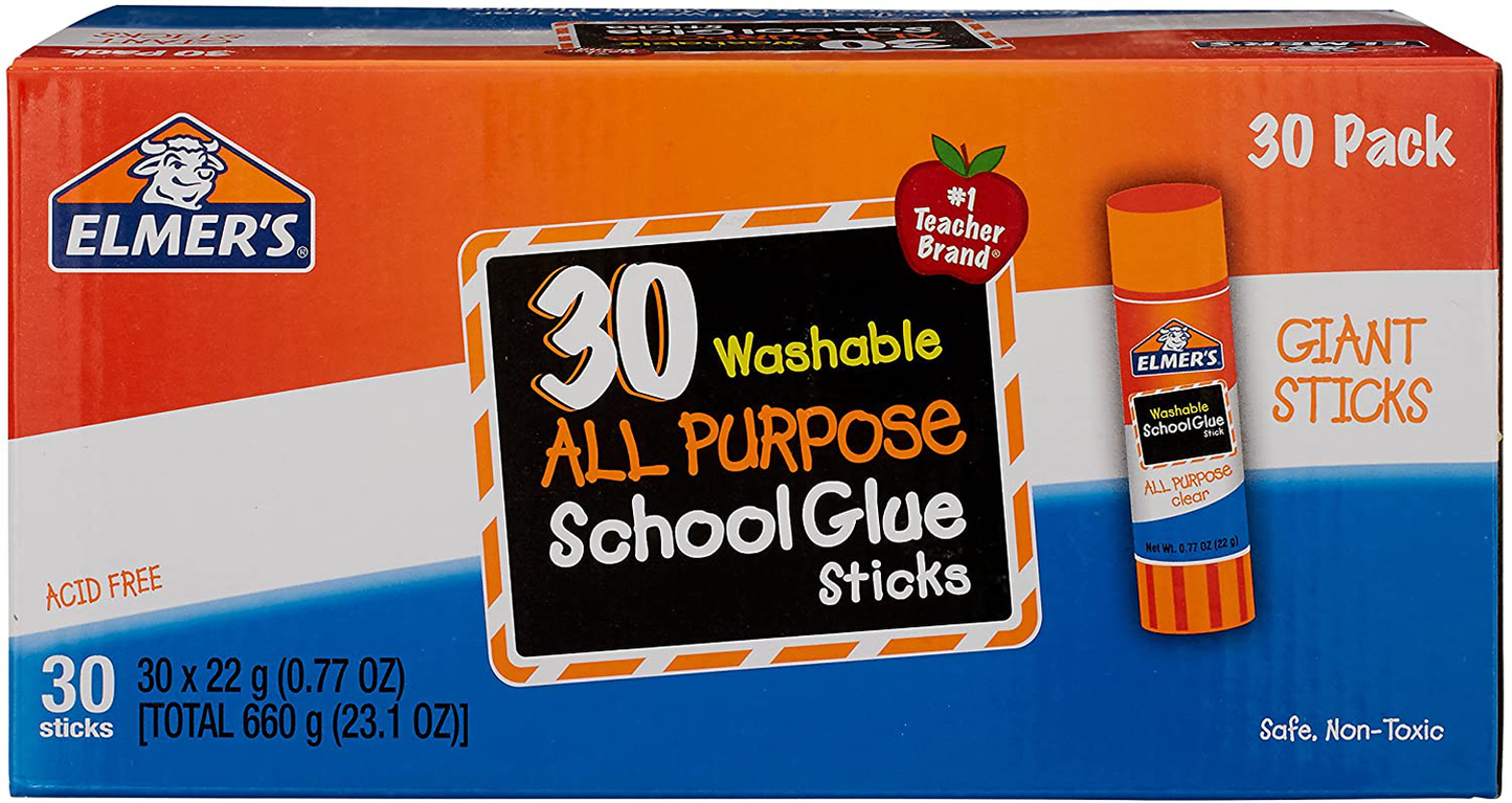 Multi Pack Elmer's All Purpose Glue Sticks, 0.77 Ounce