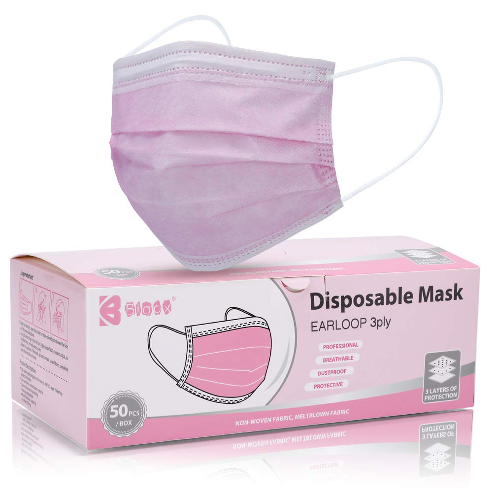 Bigox Face Mask Black 50Pcs