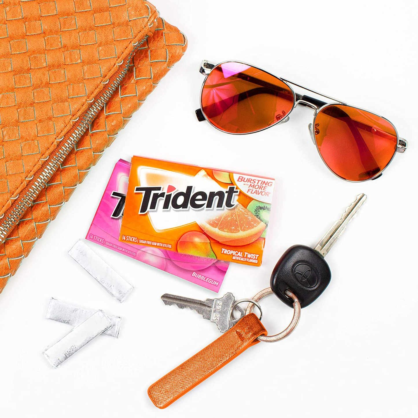 Trident Sugar Free Gum Variety Pack, 21 Packs of 14 Pieces (294 Total Pieces)