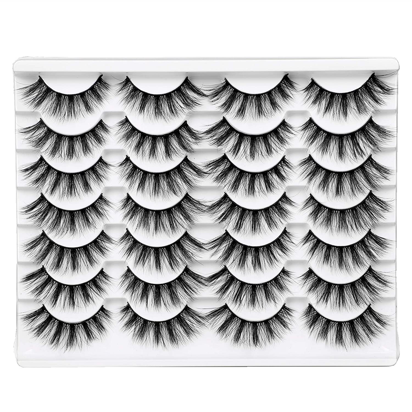 Newcally Lashes False Eyelashes Natural 14 Pairs Pack
