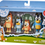 Bluey and Friends 4 Pack of 2.5-3" Poseable Figures