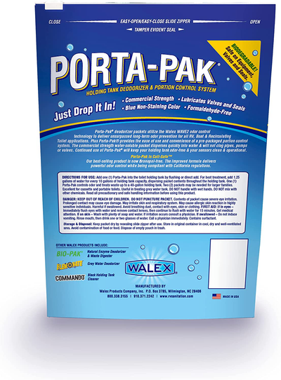 Walex TOI-91799 Porta-Pak Holding Tank Deodorizer Drop-Ins, Sunglow Scent