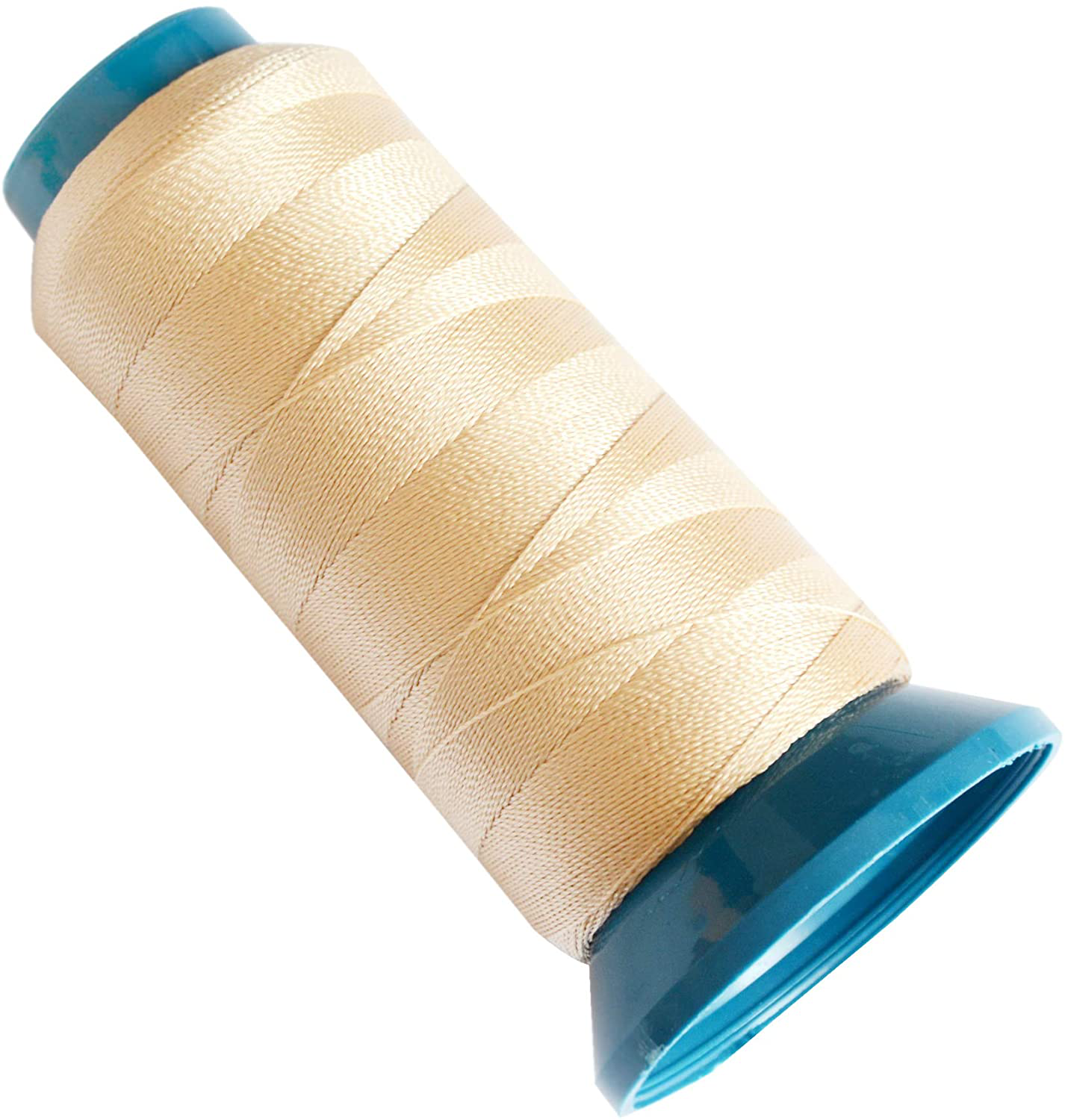 Weaving Thread High Strength Polyster Thread Size 210 D with 12 pcs of 9cm-C Type Needles/Curved hair Needles for Sew