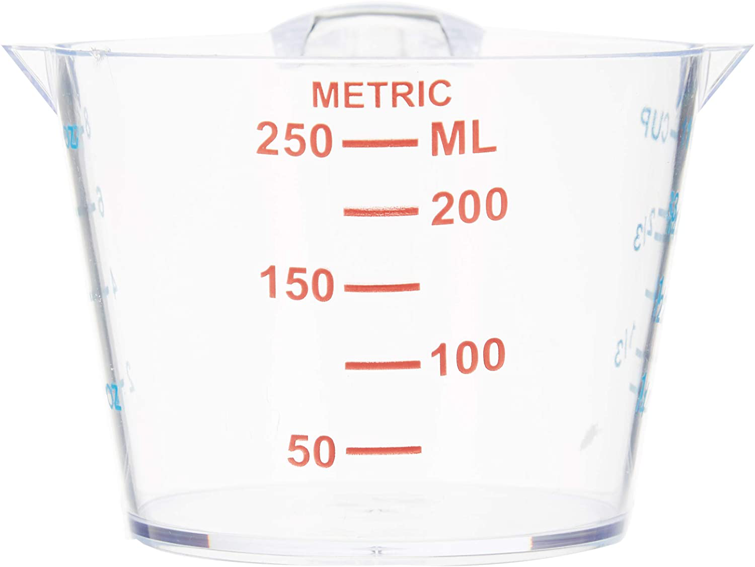 Chef Craft Select Plastic Measuring Cup, 1 Cup, Clear