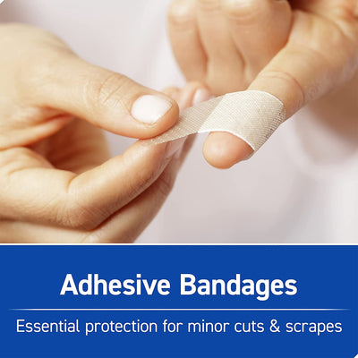 Care Science First Aid Kit, 100 Pieces Professional Use for Travel, Work, School, Home, Car, Survival, Camping, Hiking, and More