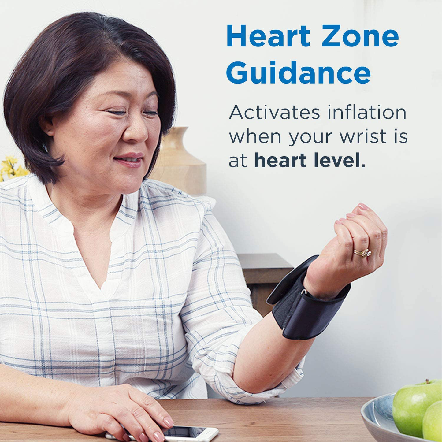 OMRON Gold Blood Pressure Monitor, Portable Wireless Wrist Monitor, Digital Bluetooth Blood Pressure Machine, Stores up to 200 Readings for Two Users (100 Readings Each)