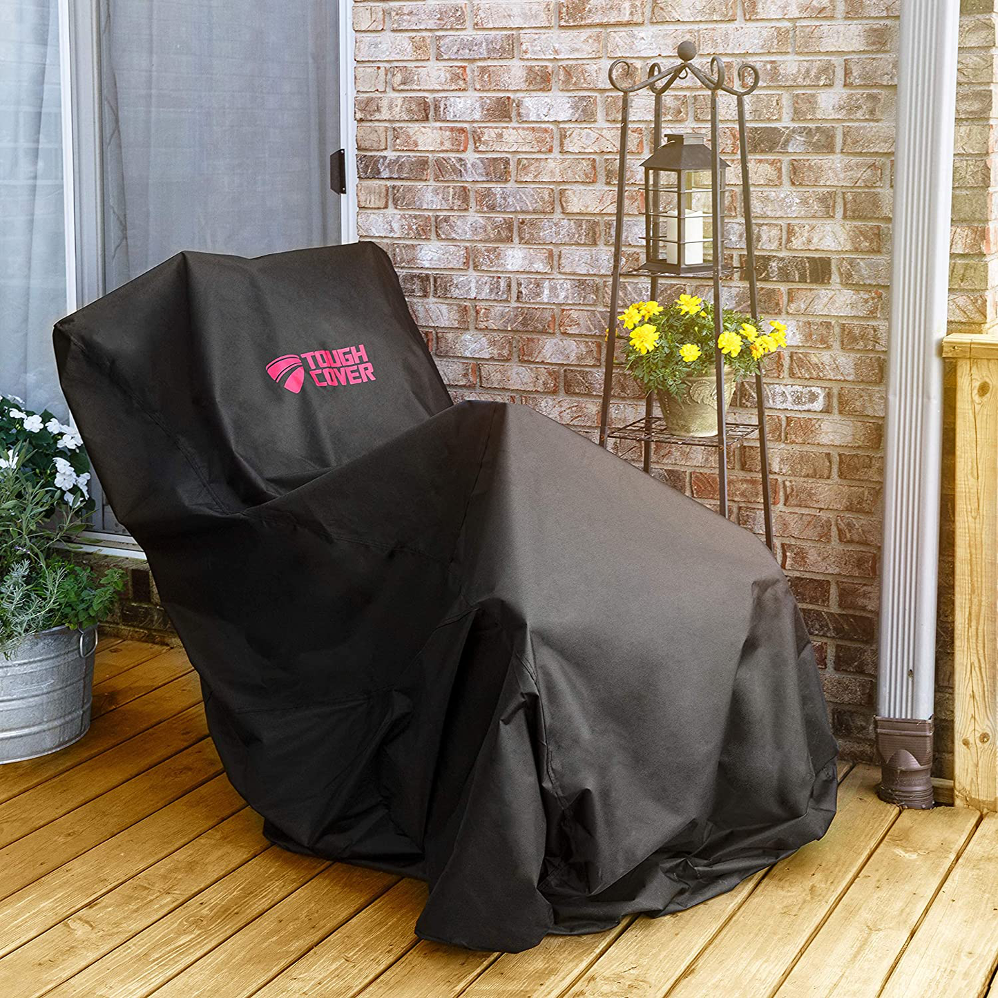 Tough Cover Premium Two-Stage Snow Thrower Cover. Heavy Duty 600D Marine Grade Fabric. Universal Fit. Weather, UV Protection.