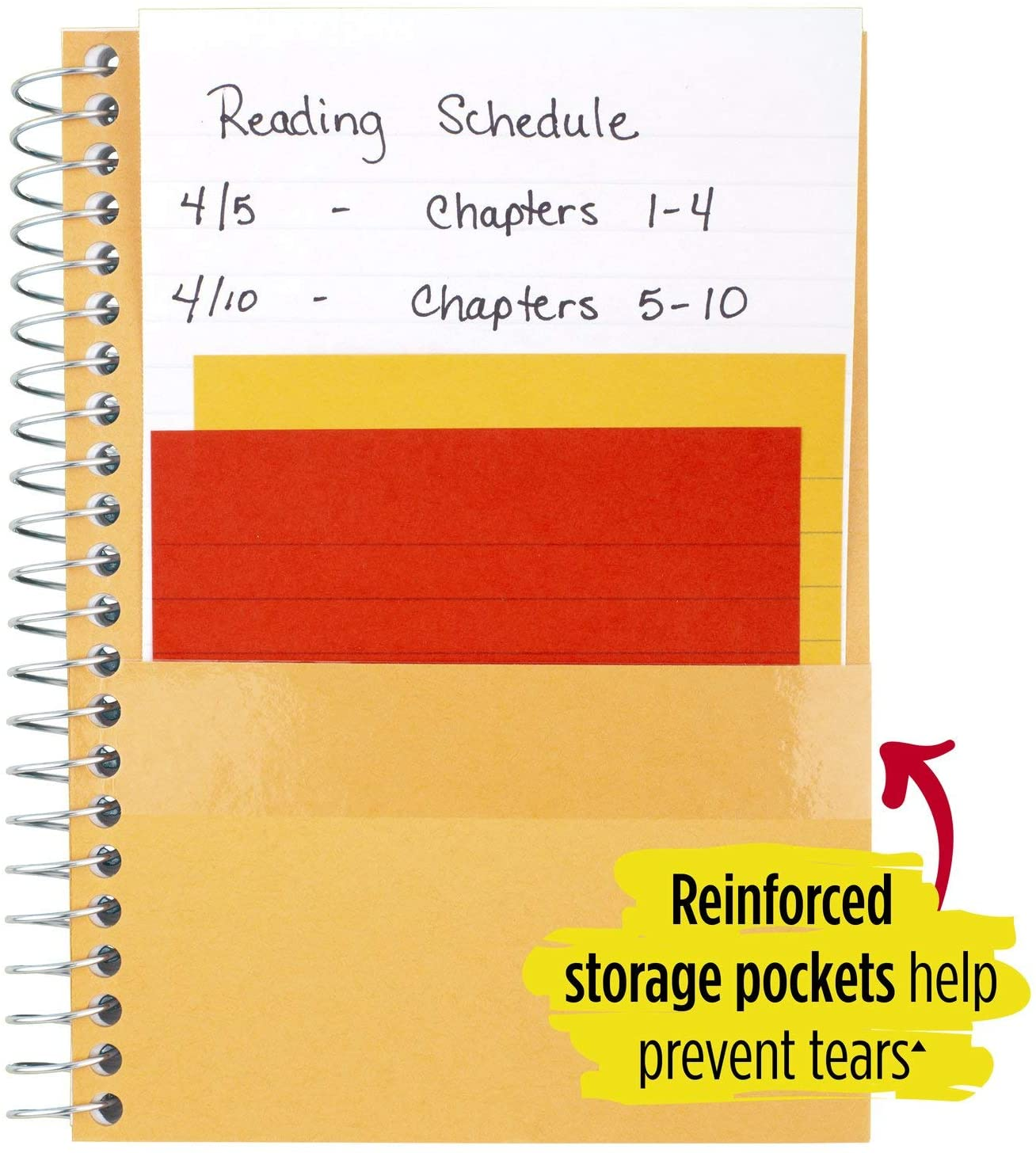 Five Star Personal Spiral Notebooks, 3 Pack, 1-Subject, College Ruled Paper, 7" X 4-3/8", Small Size, 100 Sheets, Assorted Colors Will Vary (38643)