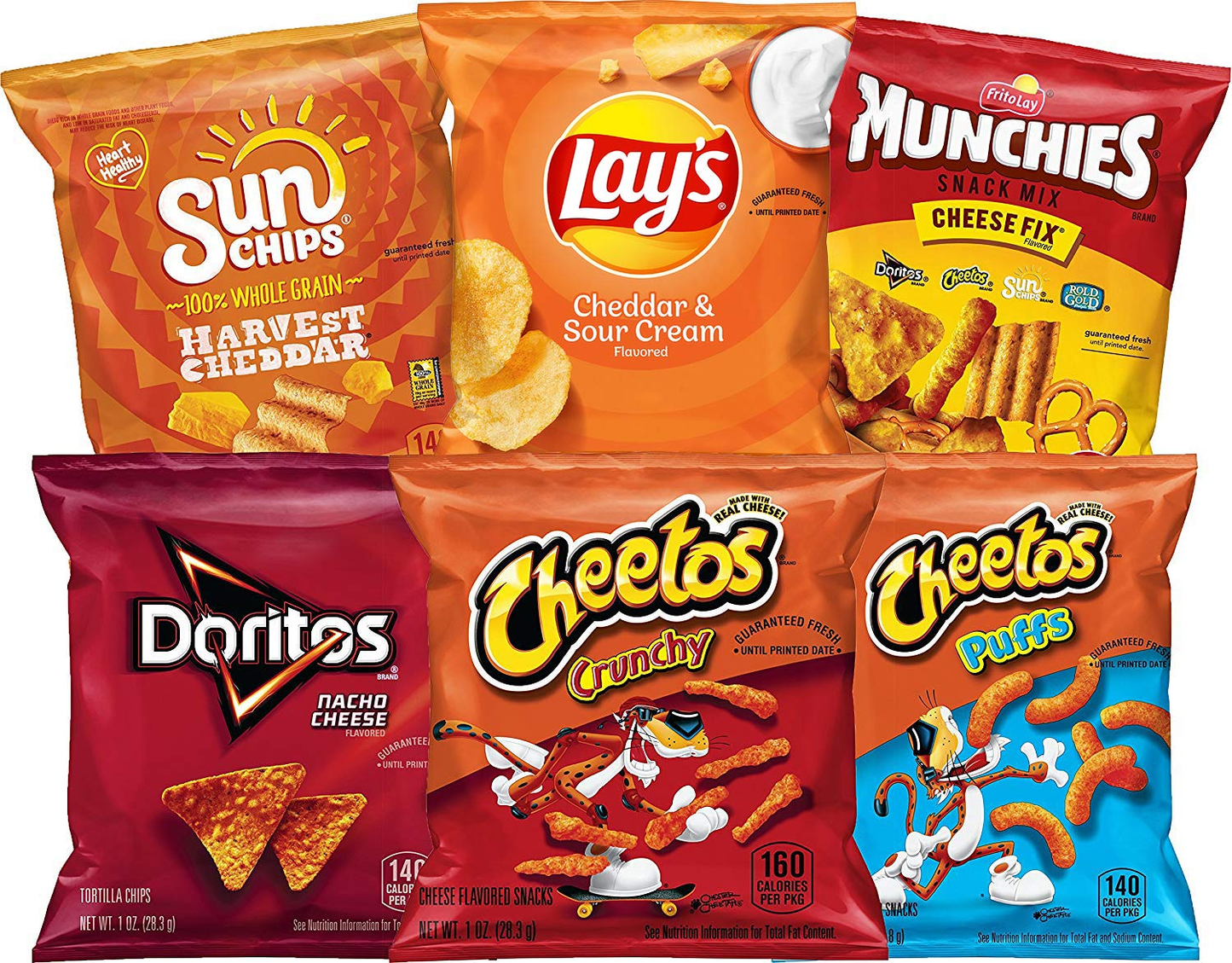 Frito-Lay Doritos & Cheetos Mix (40 Count) Variety Pack