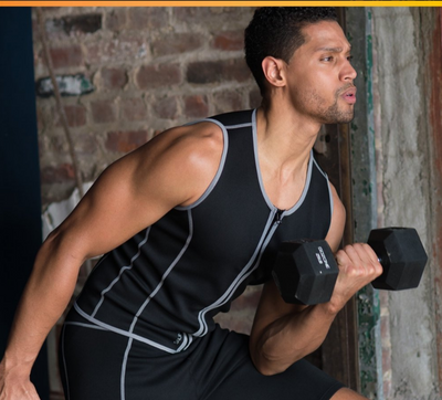 Men's Slimming Neoprene Sauna Vest with Microban Antimicrobial Product Protection