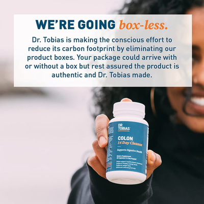 Dr. Tobias Colon 14 Day Cleanse, Supports Healthy Bowel Movements, 28 Capsules (1-2 Daily)