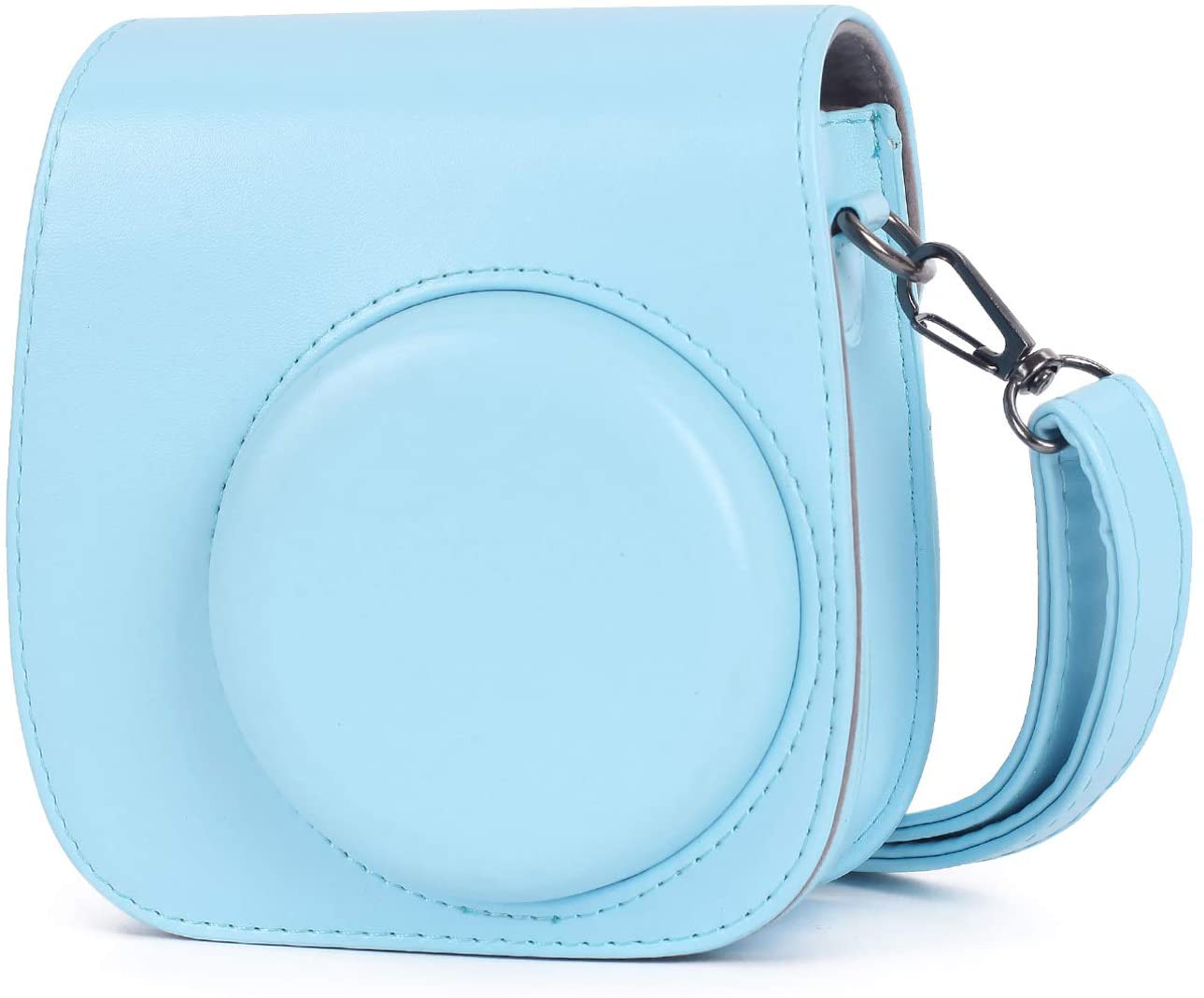 Phetium Instant Camera Case Compatible with Instax Mini 11,PU Leather Bag with Pocket and Adjustable Shoulder Strap