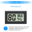 Mini Hygrometer Thermometer 2PCS Mini Digital Humidity Gauge, Aiktryee Hygrometer Indoor Humidity Monitor, Temperature Humidity Gauge Meter for Humidors, Greenhouse, Garden, Cellar, Closet, Etc