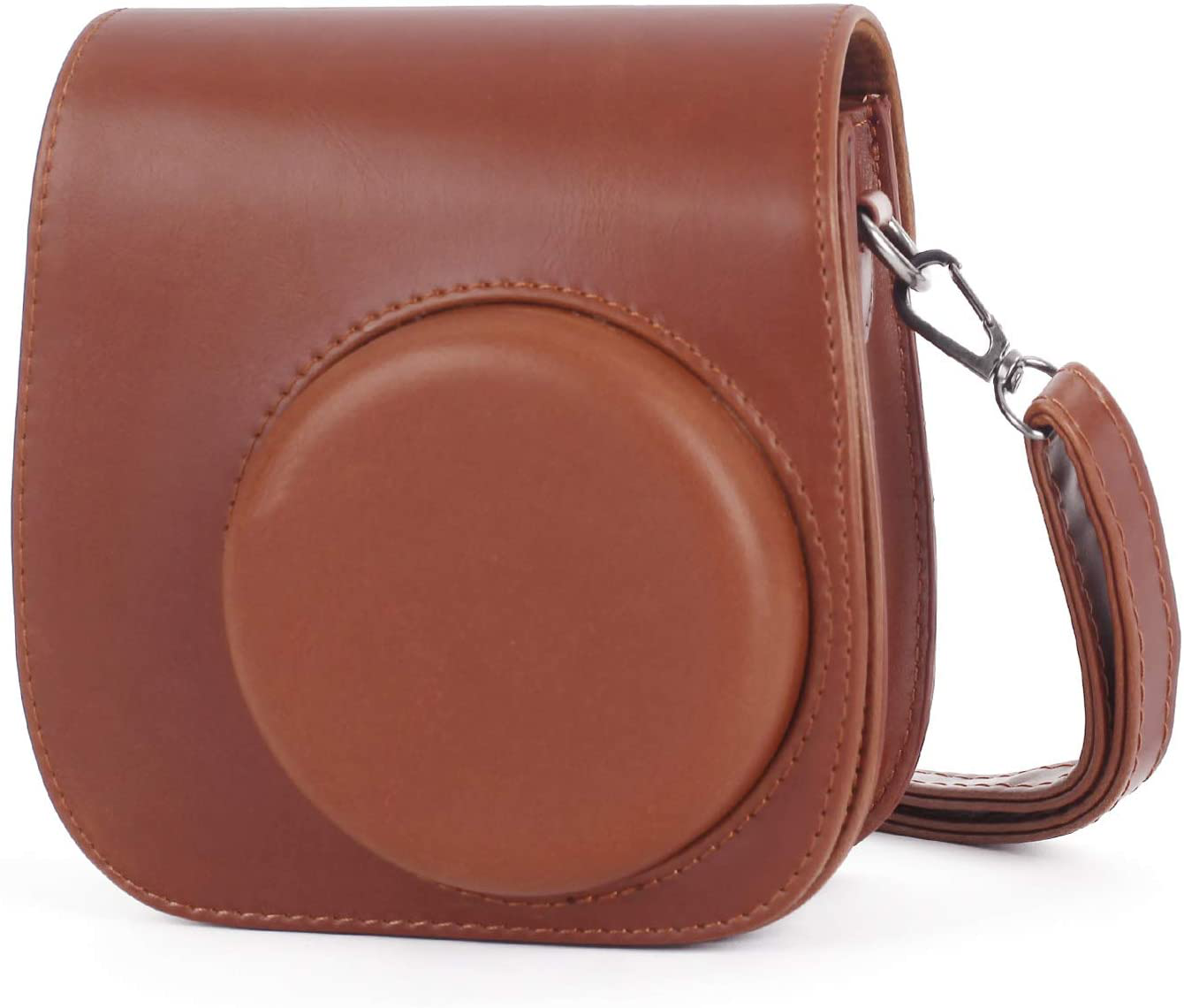 Phetium Instant Camera Case Compatible with Instax Mini 11,PU Leather Bag with Pocket and Adjustable Shoulder Strap
