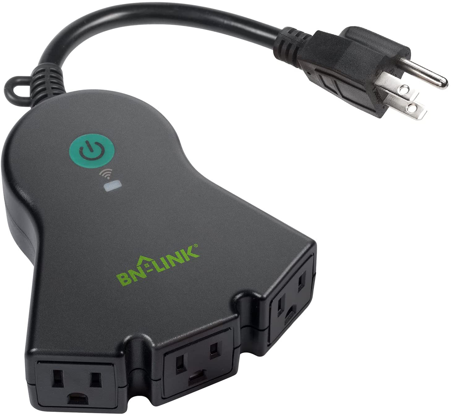 BN-LINK Smart Wifi Heavy Duty Outdoor Outlet, Timer and Countdown Function, No Hub Required for Outdoor Lights, Compatible with Alexa and Google Assistant (Outdoor) 2.4 Ghz Network Only