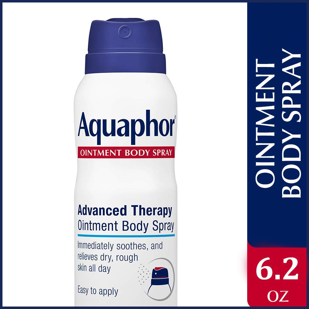 Aquaphor Ointment Body Spray - Moisturizes and Heals Dry, Rough Skin - 6.2 Spray Can