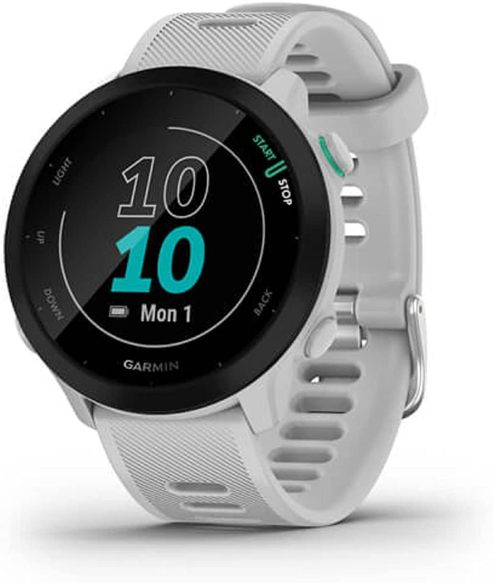 Garmin Forerunner 55, GPS Running Watch with Daily Suggested Workouts, up to 2 Weeks of Battery Life