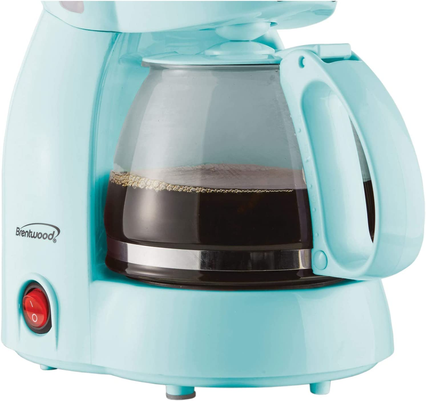 Brentwood TS-213BL 4 Cup Coffee Maker, Blue