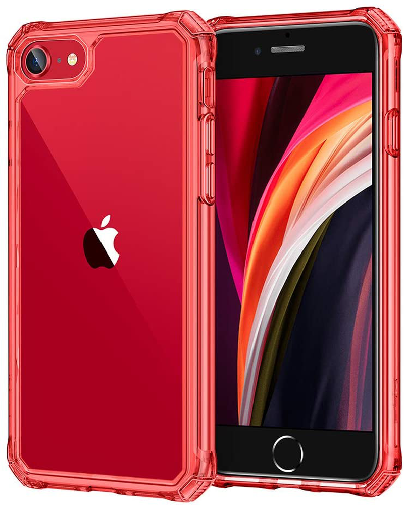 ESR Air Armor Designed for iPhone SE 2020 Case/iPhone 8 Case Hard Polycarbonate + Flexible Polymer Frame