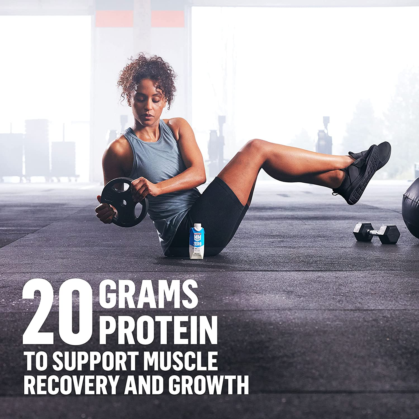 Muscle Milk Zero Protein Shake, Chocolate, 11 Fl Oz Carton, 12 Pack, 20G Protein, Zero Sugar, 100 Calories, Calcium, Vitamins A, C & D, 4G Fiber, Energizing Snack, Workout Recovery, Packaging May Vary