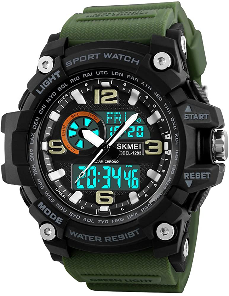 Military Men's Watches Sports Outdoor Waterproof Military Wrist Watch