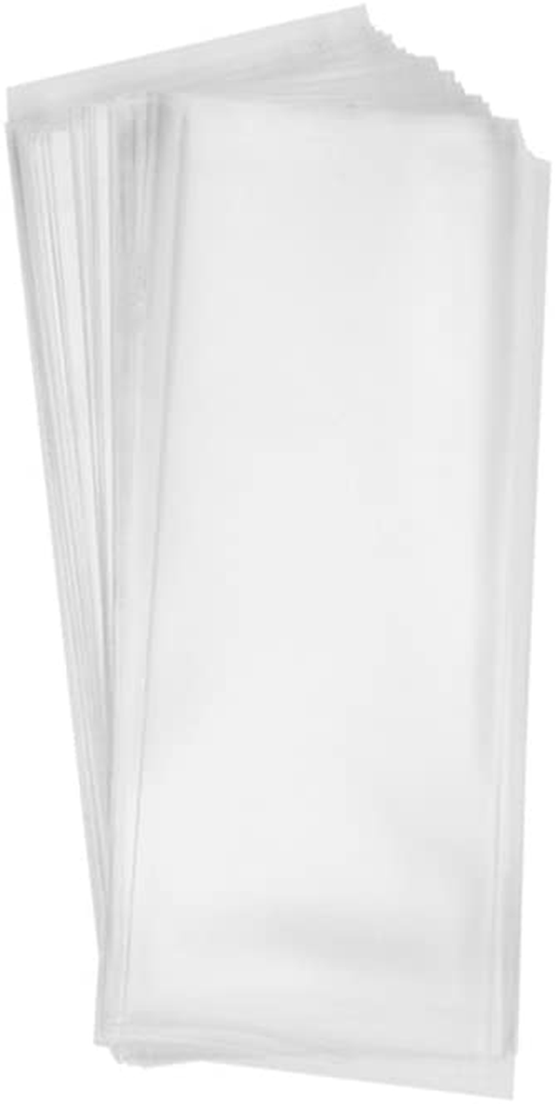 200 Poly Treat Bags 5x7 with 4" Twist Ties Assorted Colors - 1.4mils Thickness OPP Plastic Bags of Candy Cookie Treat (5'' x 7'')