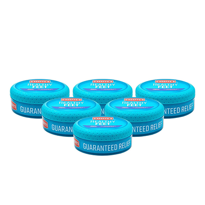 O'Keeffe's K0320001-6 Healthy Feet Foot Cream in Jar (6 Pack), 3.2 oz, white