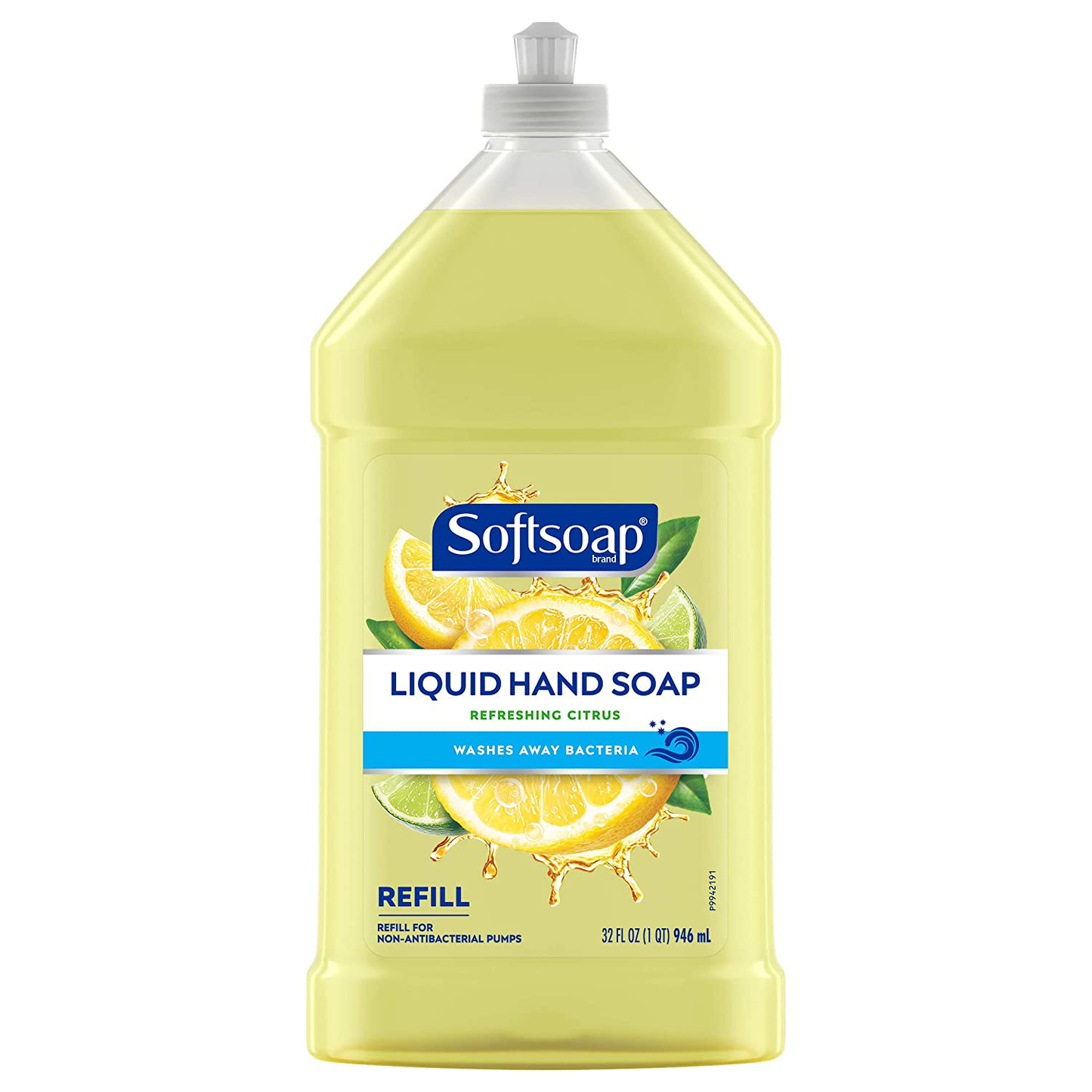 Softsoap Liquid Hand Soap Refill, Refreshing Citrus with Lemon Scent - 32 Fluid Ounce