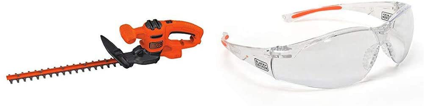BLACK+DECKER Electric Hedge Trimmer, 17-Inch (BEHT150)