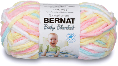 Bernat Baby Blanket Yarn, 3.5 oz, Gauge 6 Super Bulky