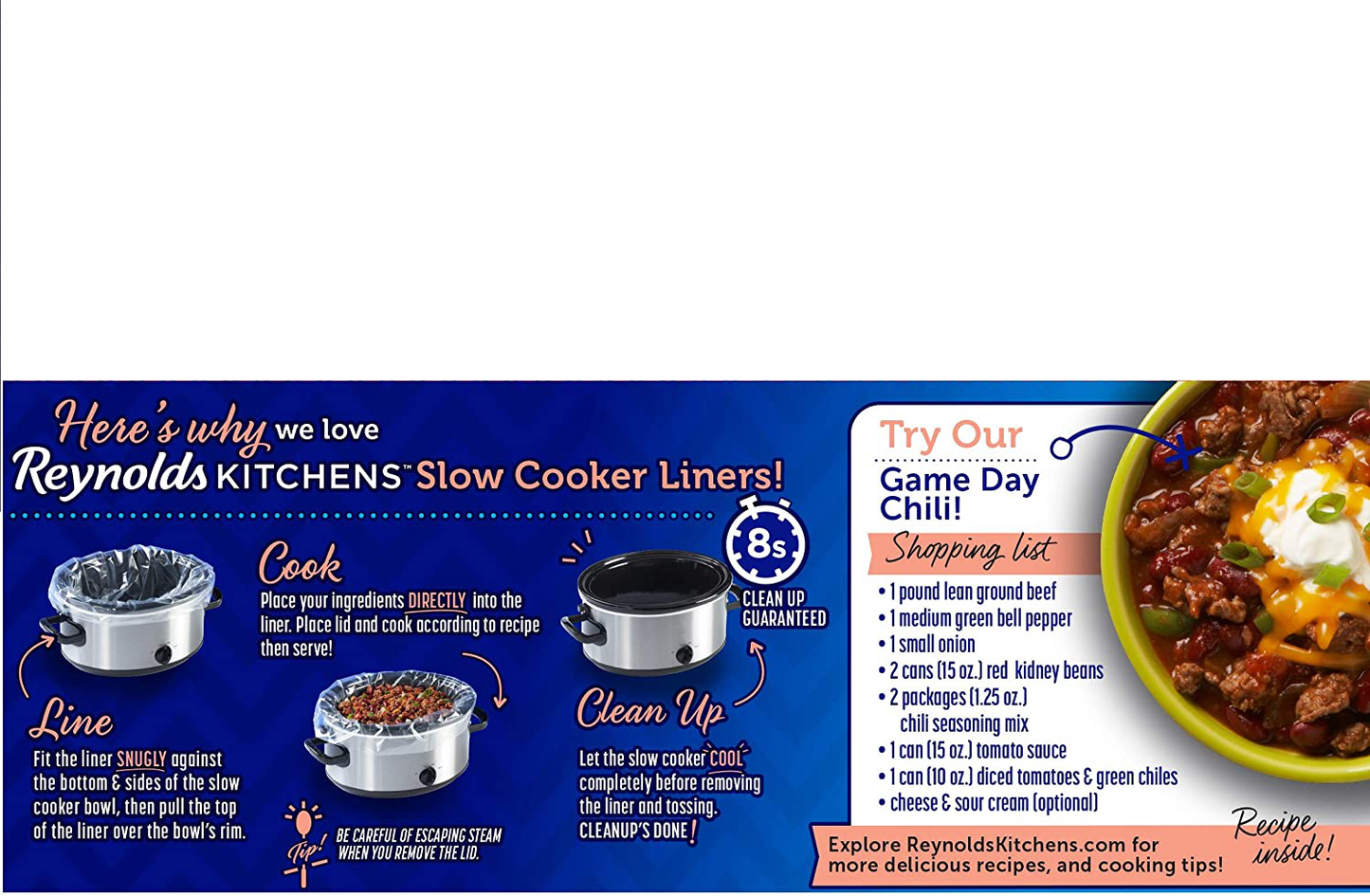 Reynolds Kitchens Slow Cooker Liners