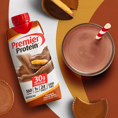 Premier Protein 30G High Protein Shake, Chocolate Peanut Butter (11 Fl. Oz., 15 Pk.)