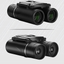 10X22 Binoculars for Adults with Universal Mobile Phone Adapter, Foldable Portable HD Lens, Bak 4 Prism, Binoculars Suitable for Bird Watching, Hunting and Traveling