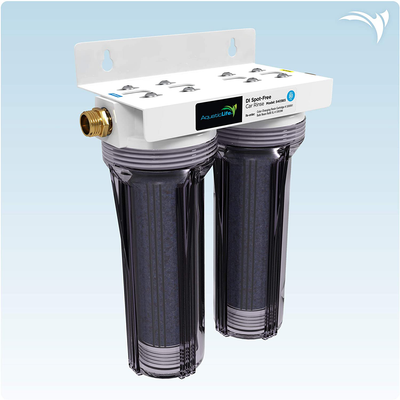 AQUATICLIFE Deionized Spot-Free Car Rinse Unit - Premium Water Deionizer for Car Washing - Spotless Car, RV, and Motorcycle Wash System