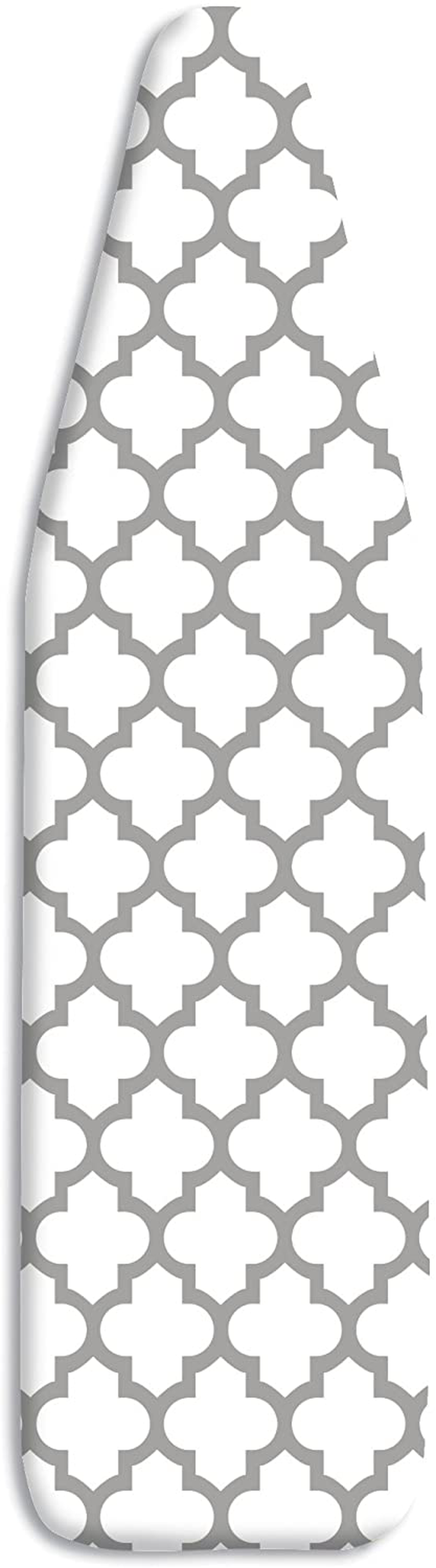 Whitmor Deluxe Ironing Board Cover and Pad - Medallion Gray