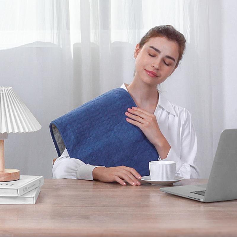 Large Heating Pad 12''X24'' with 4 Heat Settings, Auto Shut-Off