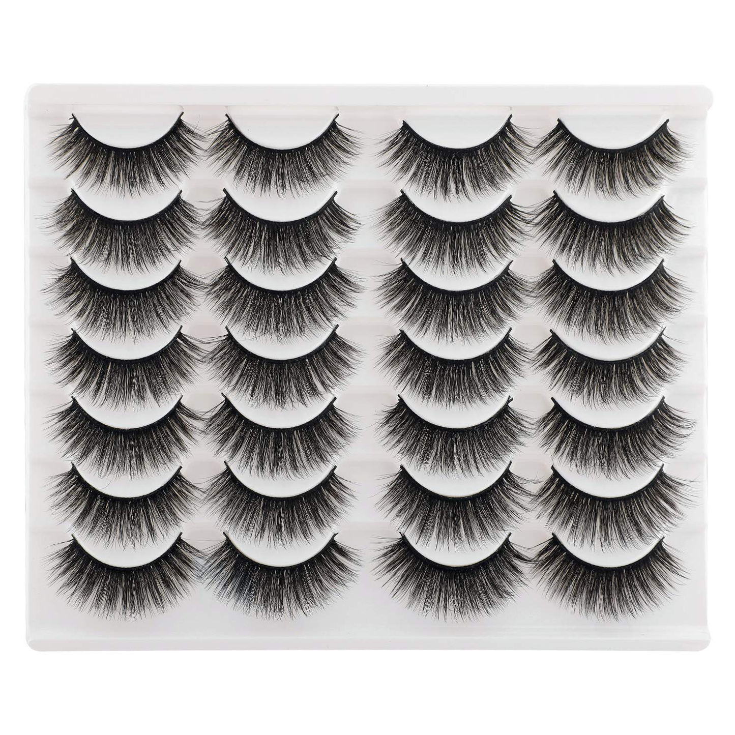 Newcally Lashes False Eyelashes Natural 14 Pairs Pack