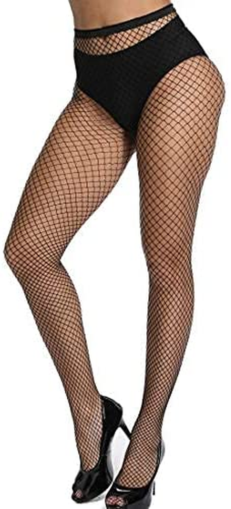Akiido High Waist Tights Fishnet Stockings Thigh High Stockings Pantyhose