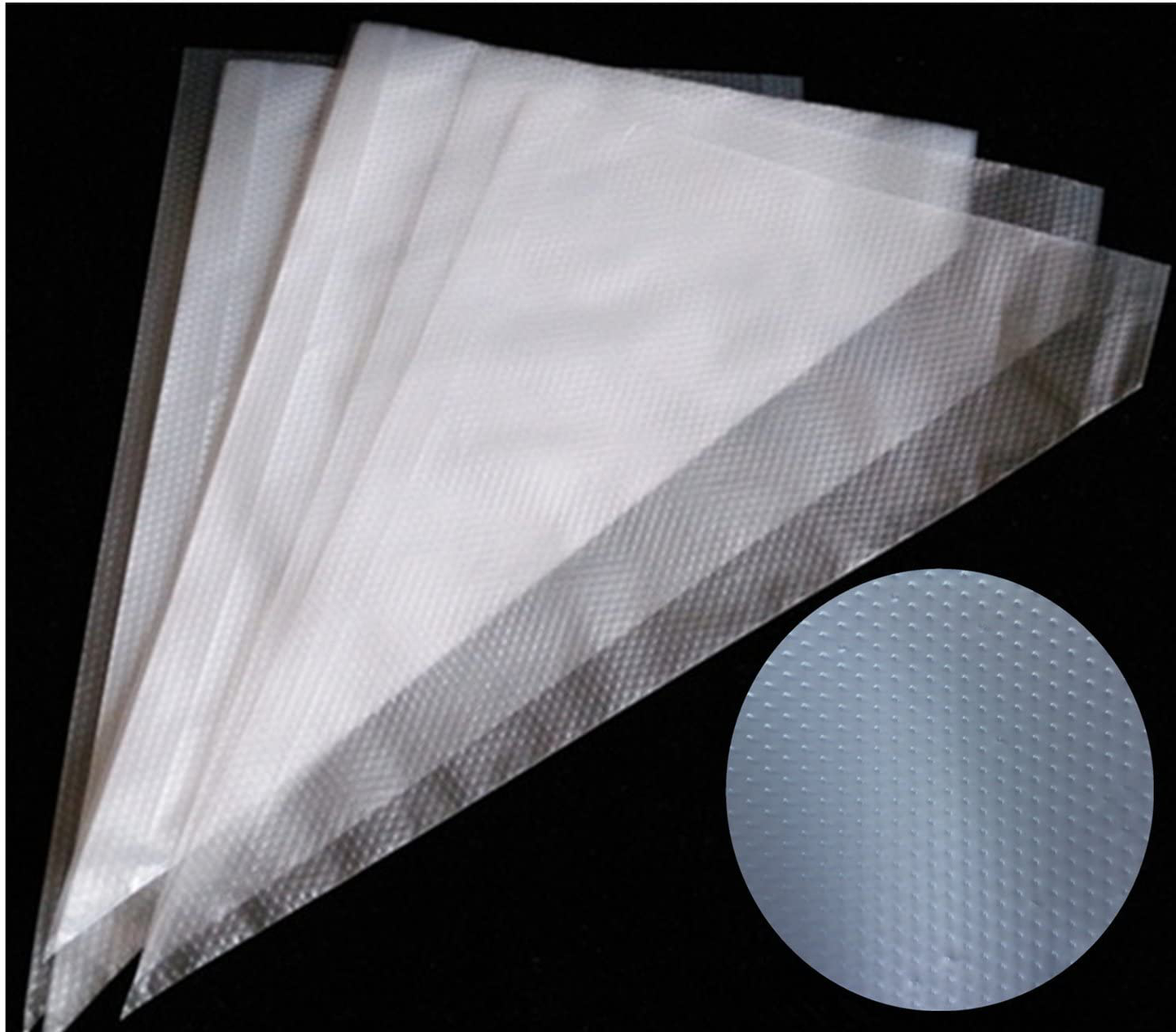Extra Thick 100 Pack 18 Inch Disposable Piping Bag Pastry Icing Bag Cake Decorating Bags Large Size