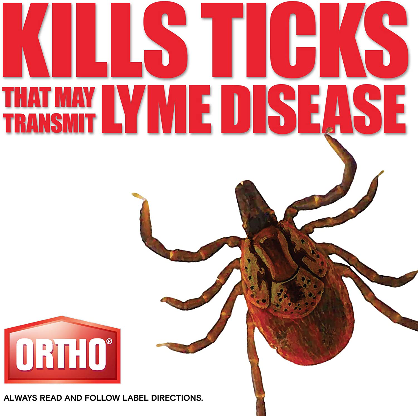 Ortho Home Defense Insect Killer for Lawn & Landscape Concentrate - Treats up to 5,300 sq. ft., For Ants, Ticks, Mosquitoes, Fleas & Spiders, Starts Working Within Minutes, 32 oz.