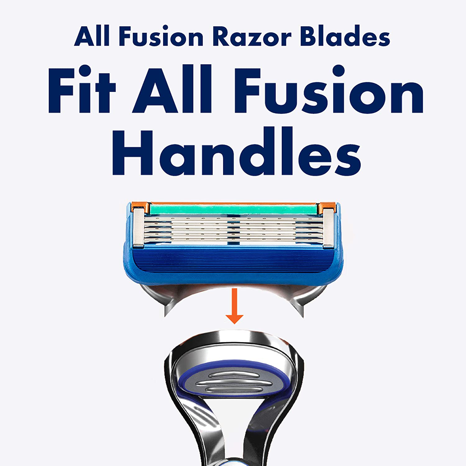 Gillette Fusion Manual Men’s Razor Blade Refills