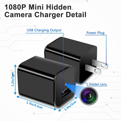 Hidden Camera, Spy Camera with HD 1080P, Spy Camera Hidden Camera with Loop Recording, Nanny Cam with Motion Detection, Mini Camera, Spy Cam, Small Camera Surveillance & Security Cameras for Bedroom