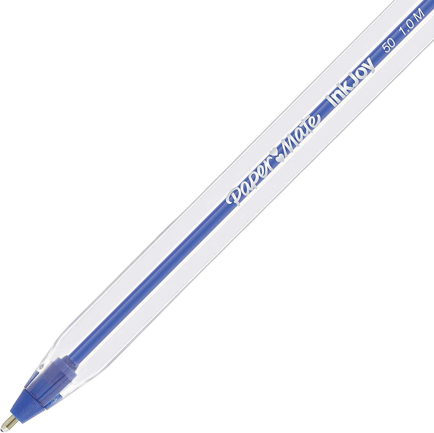 Paper Mate 2014534 Inkjoy 50ST Ballpoint Pens, Medium Point (1.0Mm), Blue, 60 Count