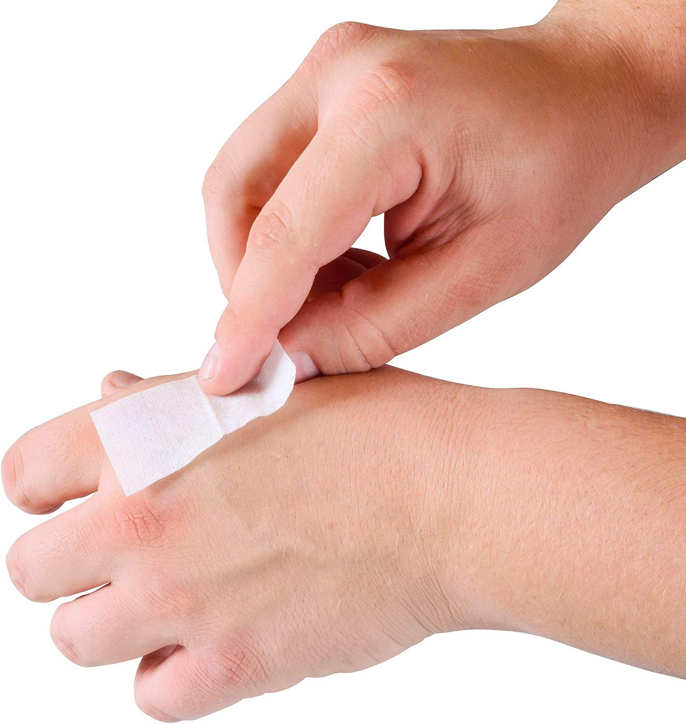 Alcohol Wipes | Individually Wrapped Alcohol Prep Pads with 70% Isopropyl Alcohol, Great for Medical & First Aid Kits | Sterile, Antiseptic 2-Ply Alcohol Swabs - 100 Count