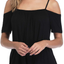 andy & natalie Women's Strappy Off Shoulder Top Cold Shoulder Blouse Cut-Out Shirts