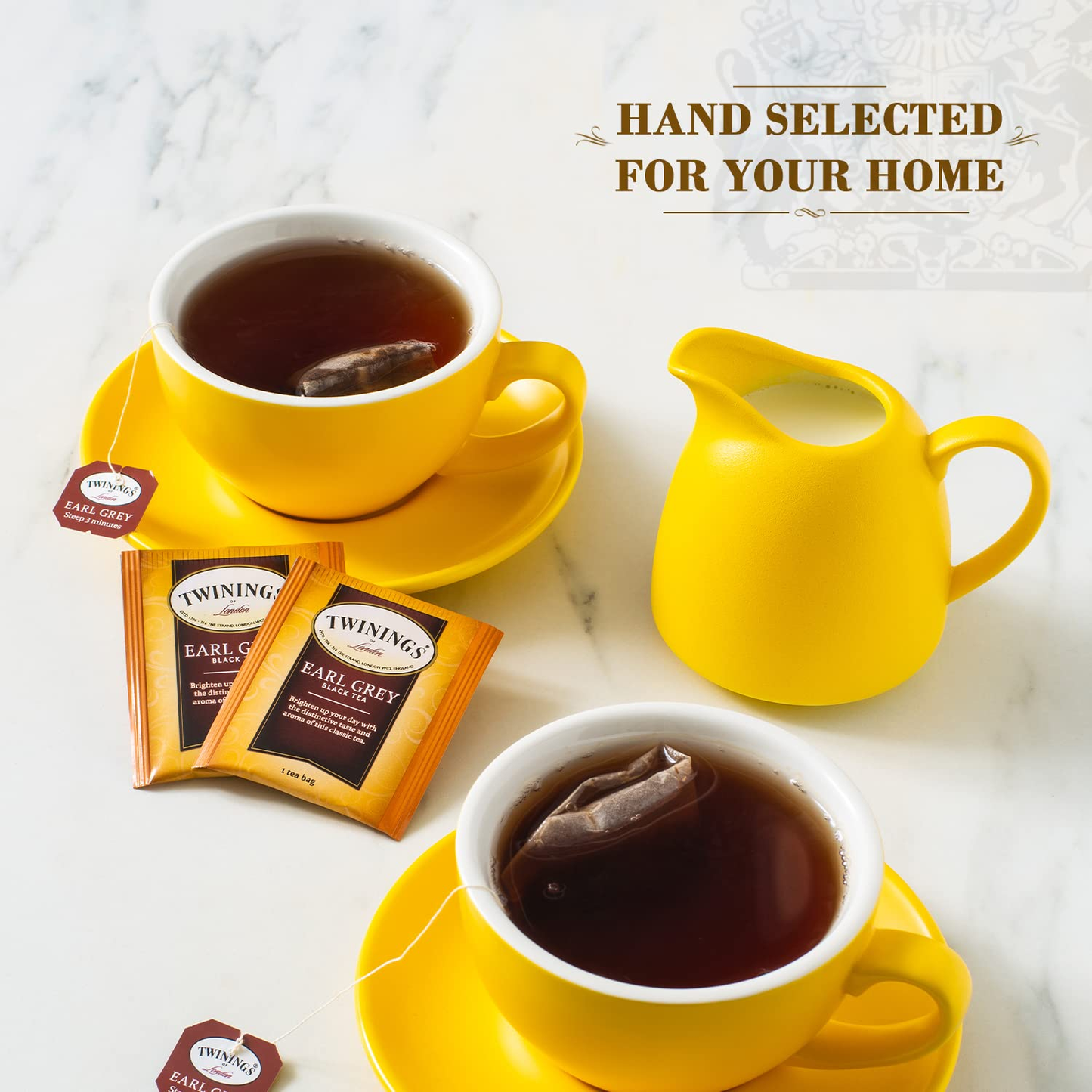Twinings Tea, Black Tea Sampler Variety Pack with Four Flavors; Earl Grey Tea, English Breakfast Tea, Lady Grey Tea & Irish Breakfast Tea, 20 Tea Bags (Pack of 3)